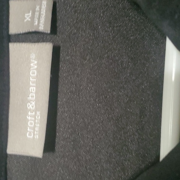 Croft & Barrow Jacket Womens Size Xl X-large Black Zip-Up - Picture 4 of 8